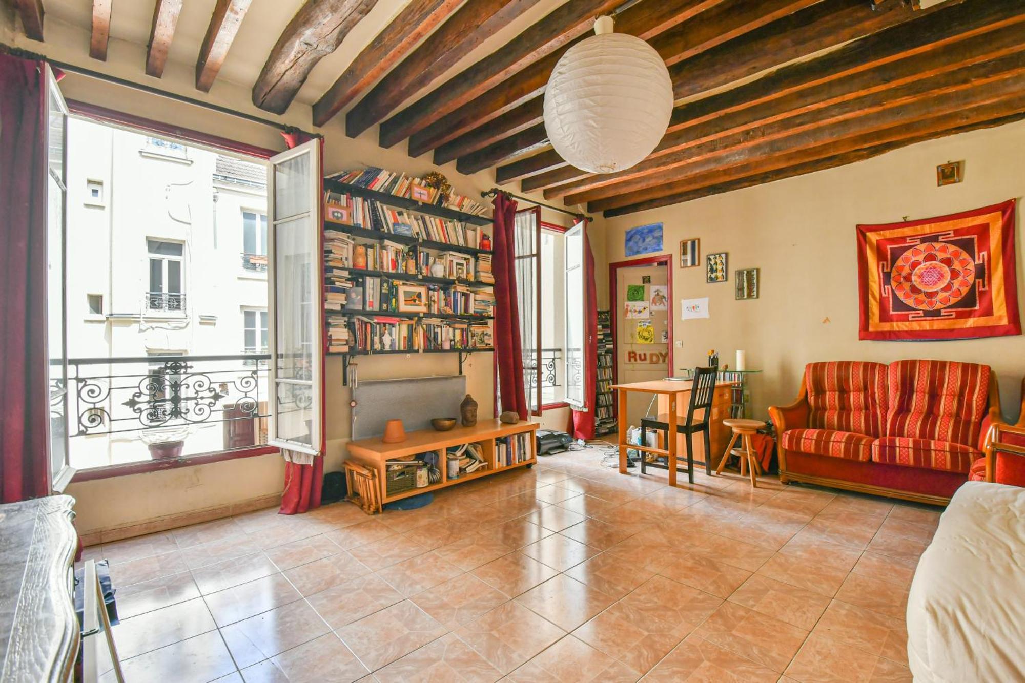 Gasthuis Charming, Light-filled & Calm Bedroom In Paris, Ideal Location Parijs